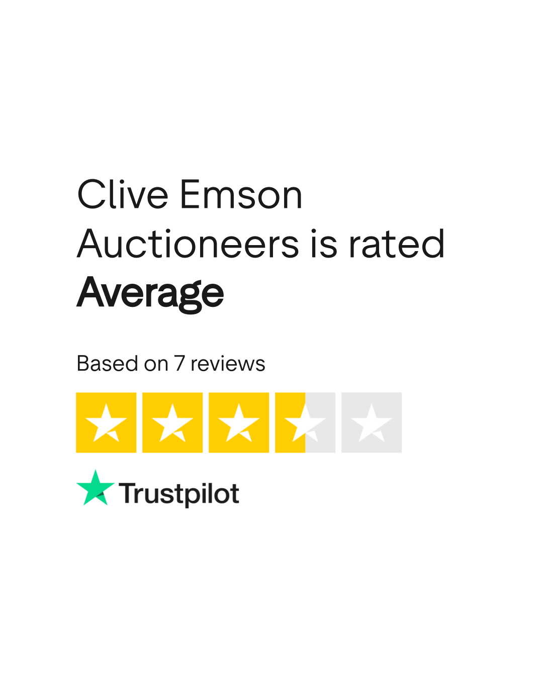 Clive Emson Auctioneers Reviews Read Customer Service Reviews of