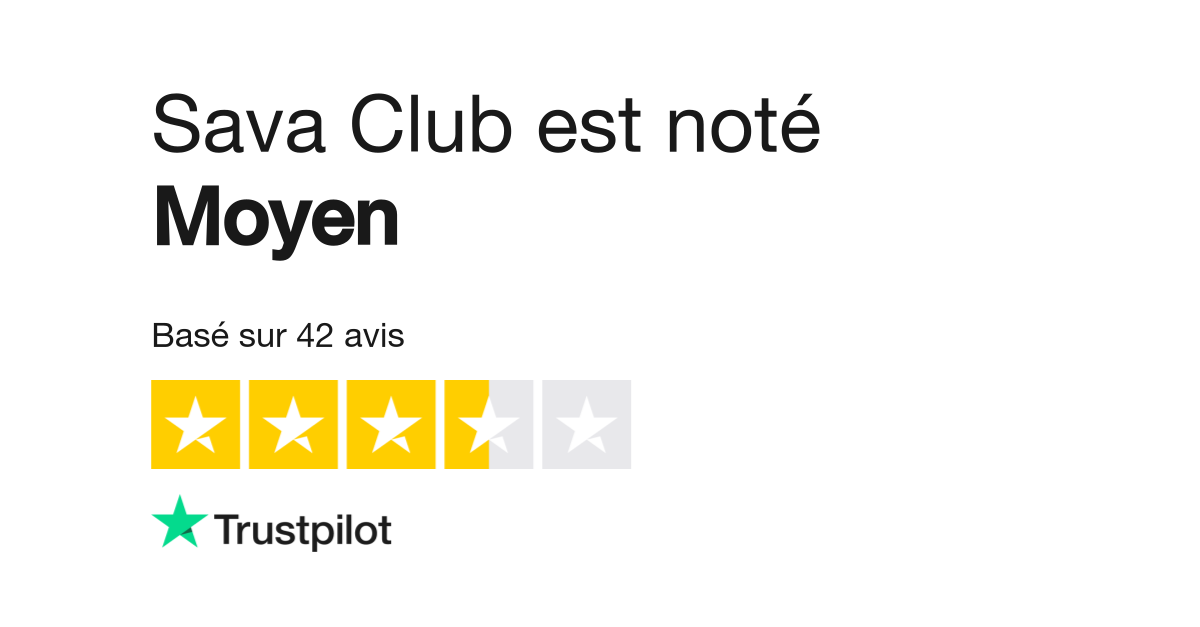 Avis de Sava Club Lisez les avis marchands de savaclub