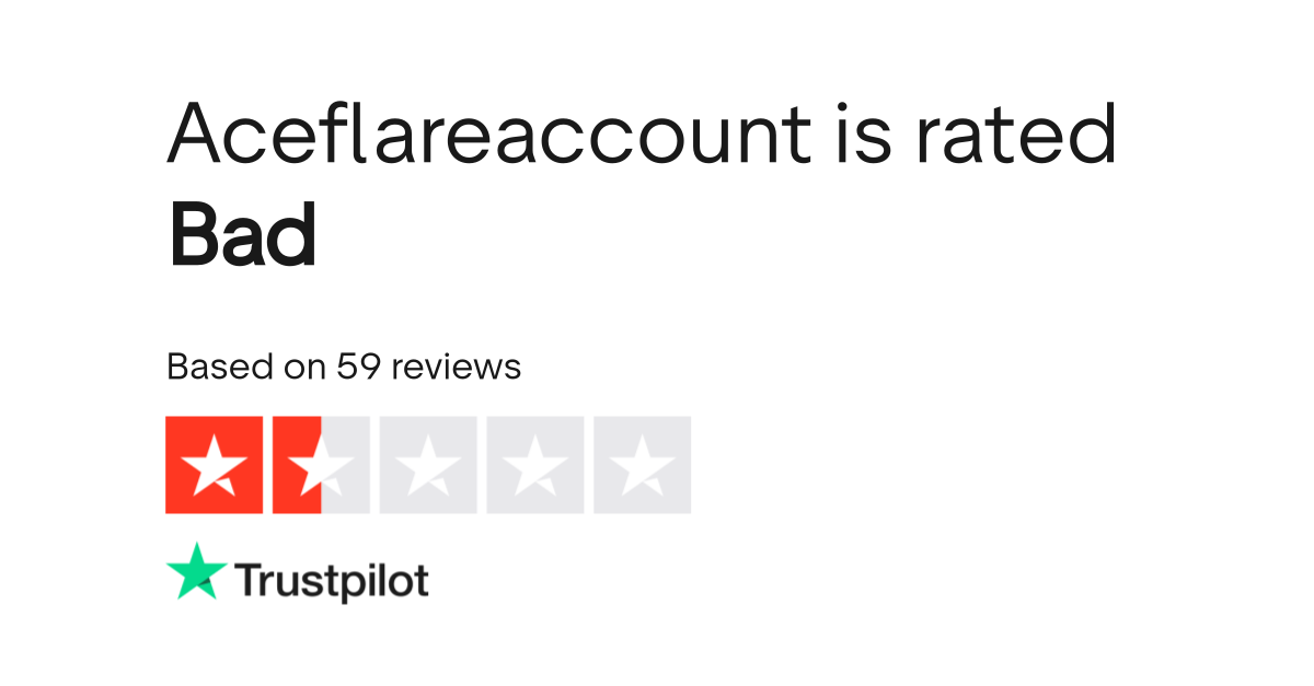 Aceflareaccount Reviews | Read Customer Service Reviews of