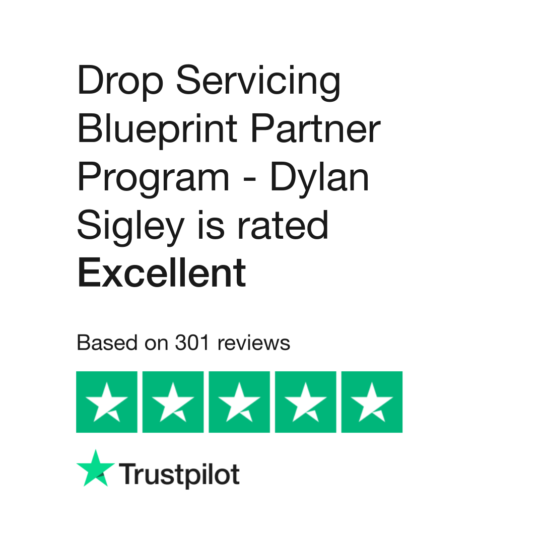 Drop Servicing Blueprint Dylan Sigley Reviews Read Customer