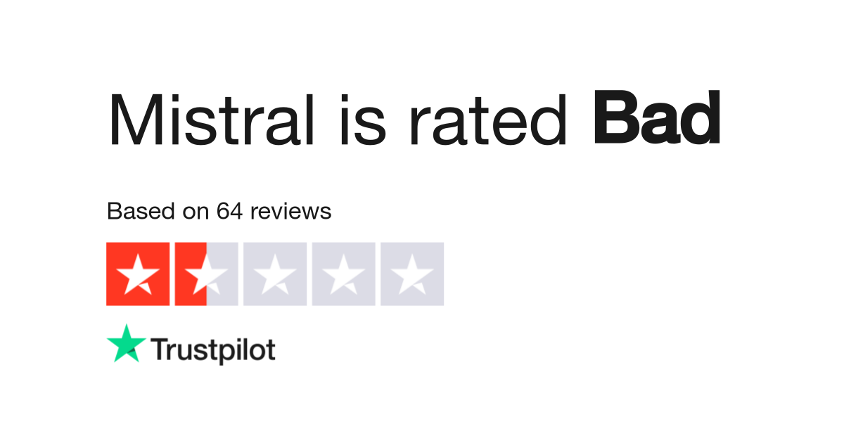 Mistral Reviews Read Customer Service Reviews of mistral