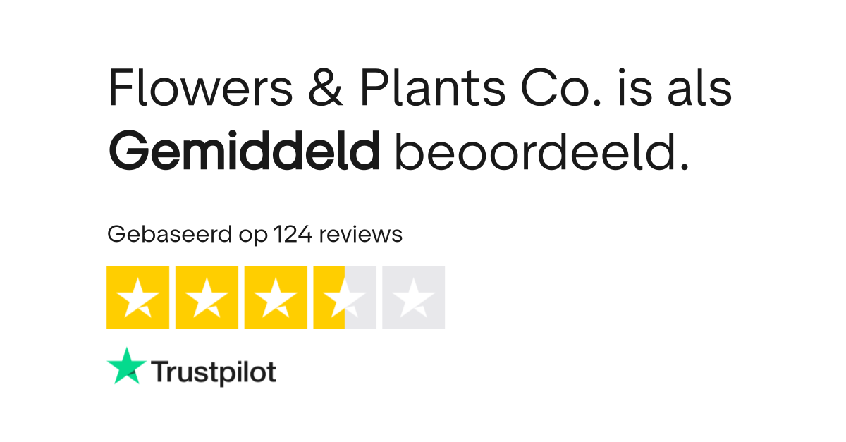 Flowers & Plants Co. reviews Bekijk consumentenreviews over