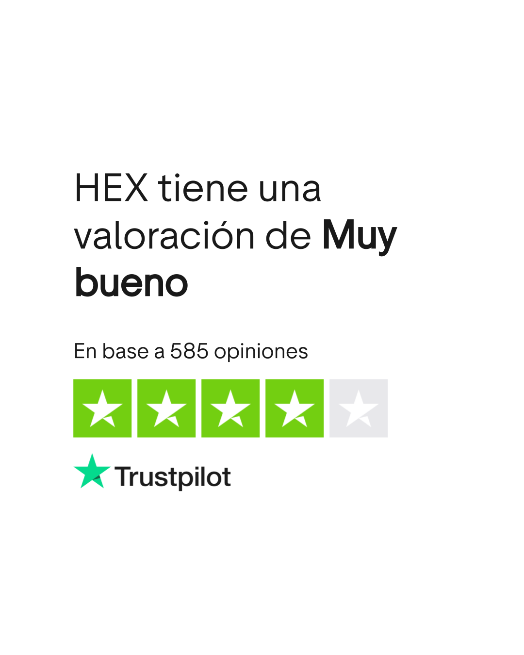Opiniones sobre HEX | Lee las opiniones sobre el servicio de hex.com