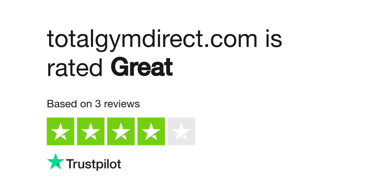 totalgymdirect Reviews Read Customer Service Reviews of totalgymdirect