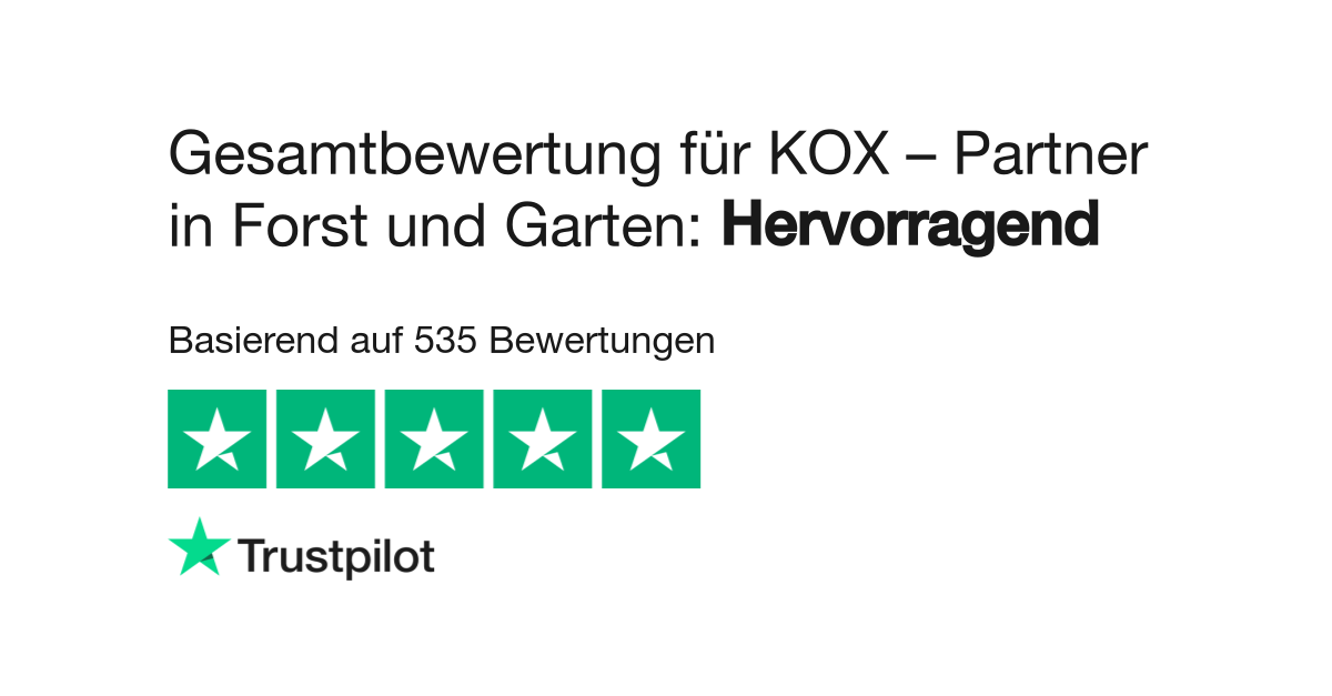 KOX – Partner in Forst und Garten