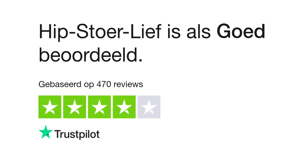 vloeistof Hoeveelheid geld Vergadering Hip-Stoer-Lief reviews | Bekijk consumentenreviews over hip-stoer-lief.nl |  3 van 20
