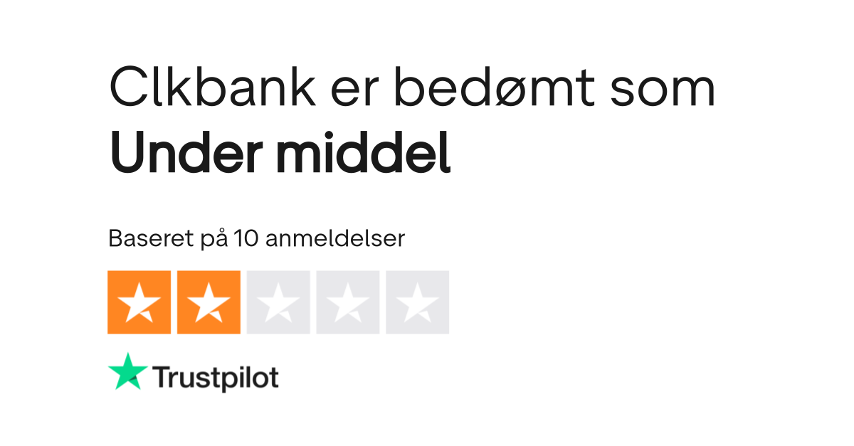 Anmeldelser af Clkbank Læs kundernes anmeldelser af