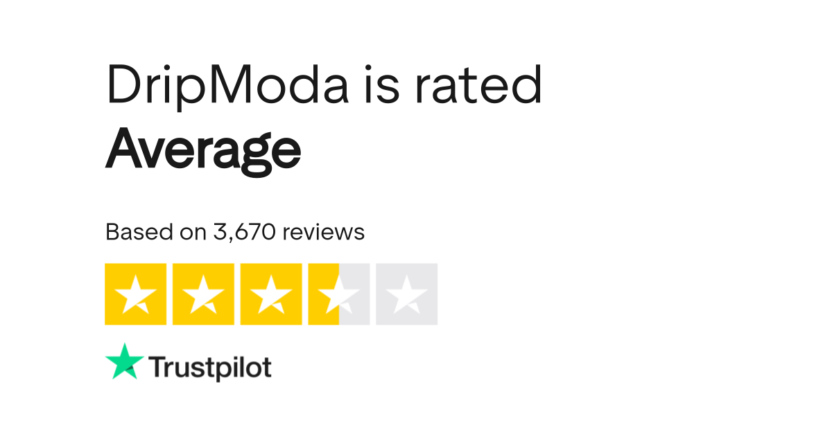 DripModa Reviews Read Customer Service Reviews of www.dripmodauk.co.uk