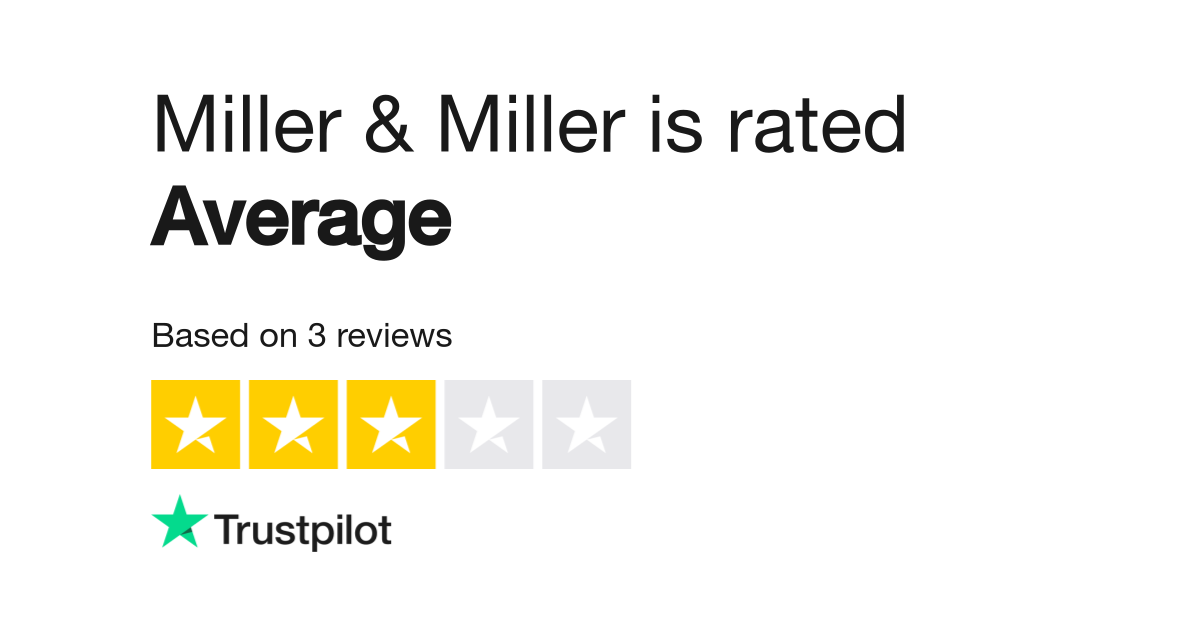 Miller & Miller Reviews Read Customer Service Reviews of miller