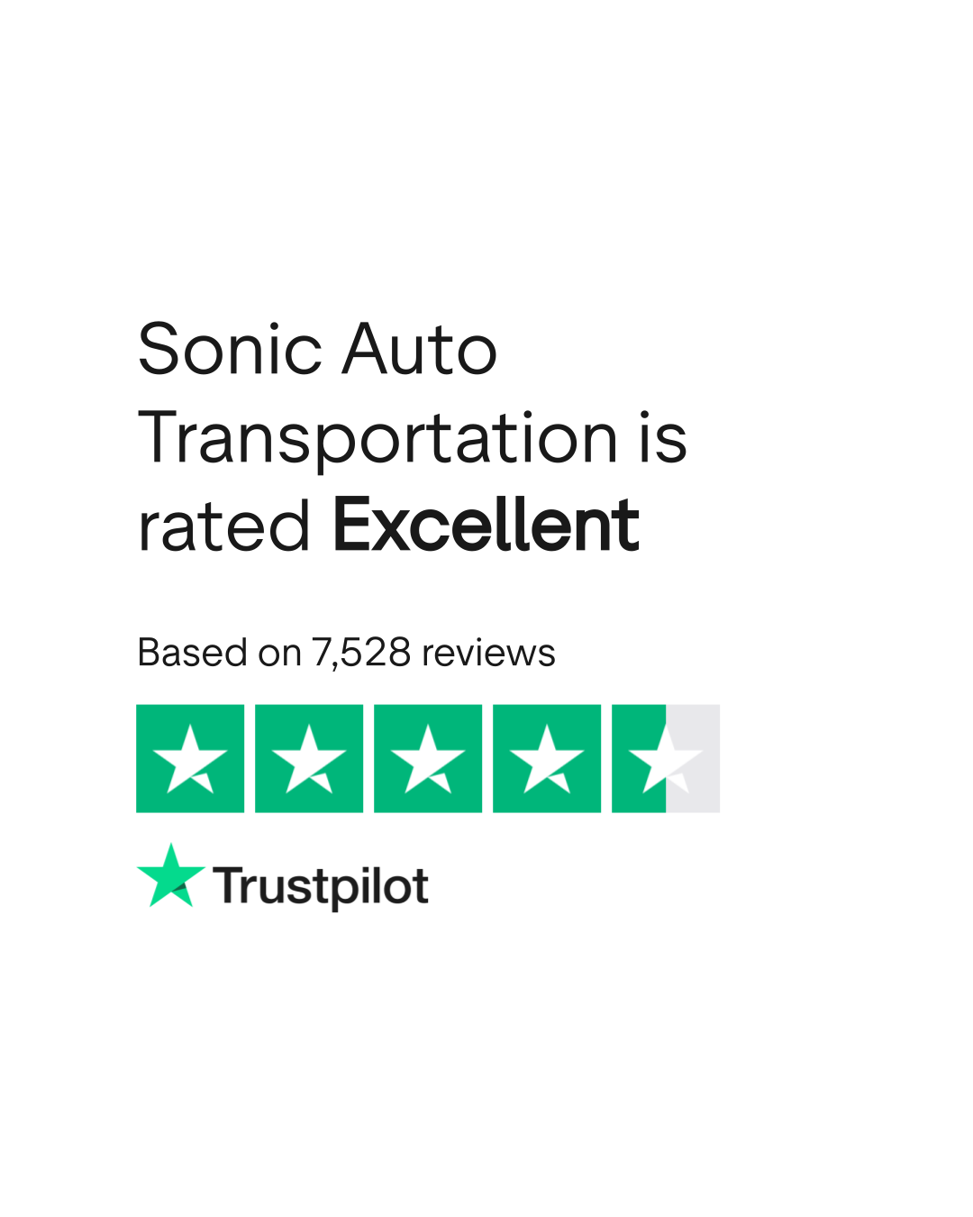 Sonic Auto Transportation Reviews Read Customer Service Reviews of