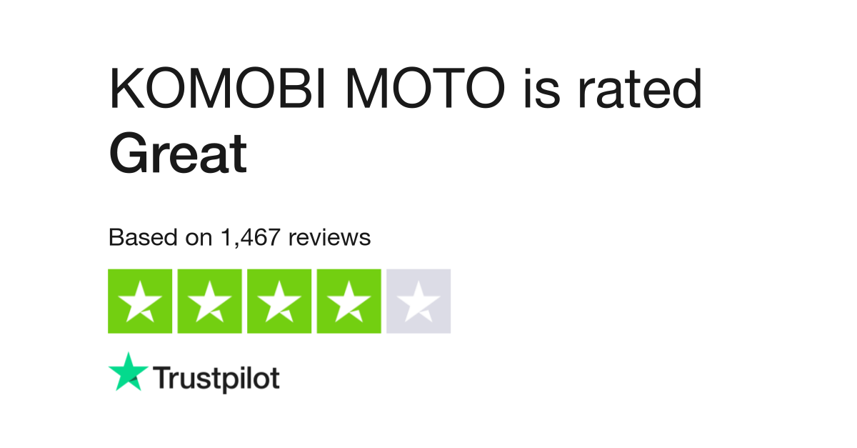 KOMOBI MOTO Reviews  Read Customer Service Reviews of komobimoto.com