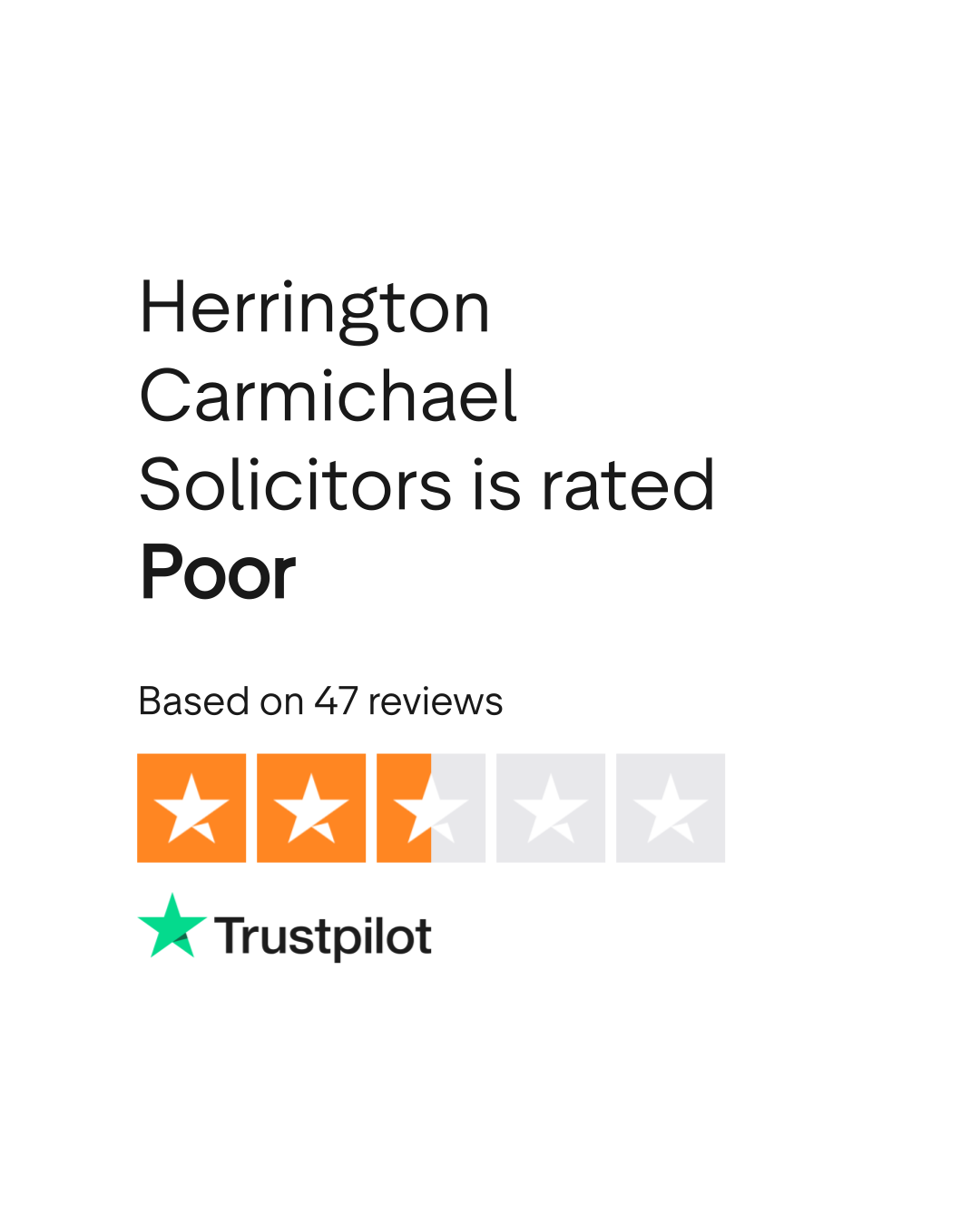 Herrington Carmichael Solicitors Reviews Read Customer Service
