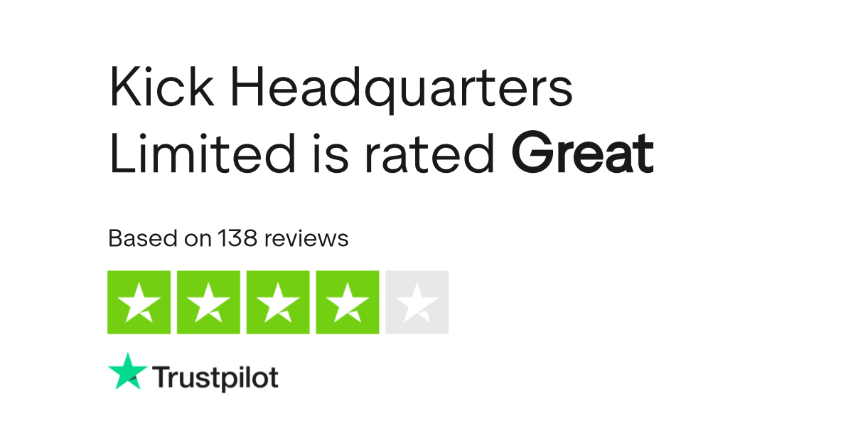 Kick Headquarters Limited Reviews Read Customer Service Reviews of