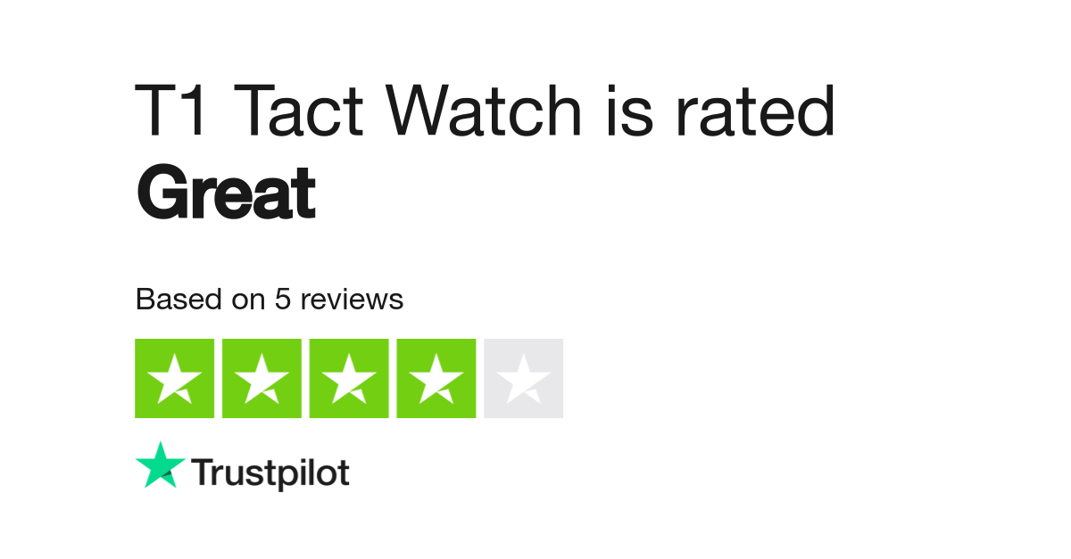 T1 Tact Watch Reviews Read Customer Service Reviews of www