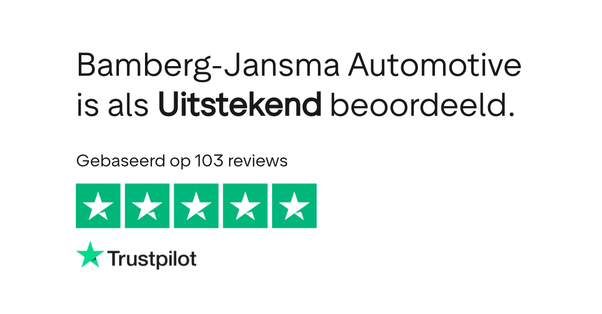 BambergJansma Automotive reviews Bekijk consumentenreviews over