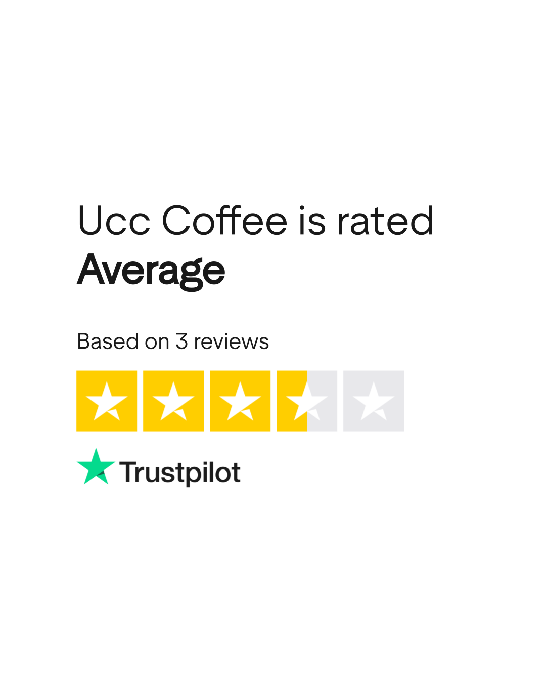 Ucc Coffee Reviews Read Customer Service Reviews of www.ucccoffee.co.uk