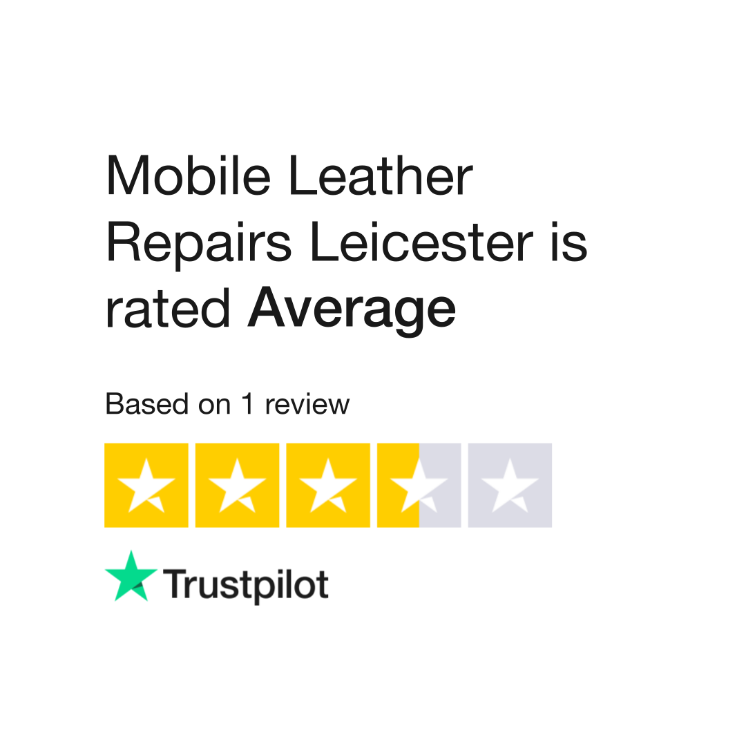 Mobile Leather Sofa Repairs - Leicester - WE COME TO YOU