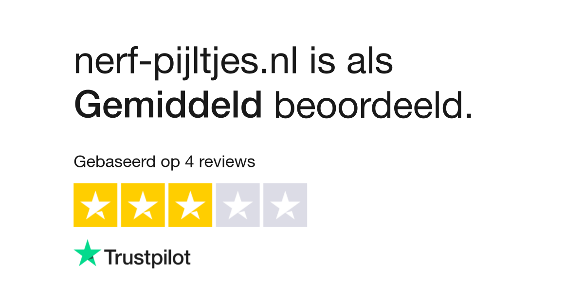 reviews| Bekijk consumentenreviews over nerf-pijltjes.nl