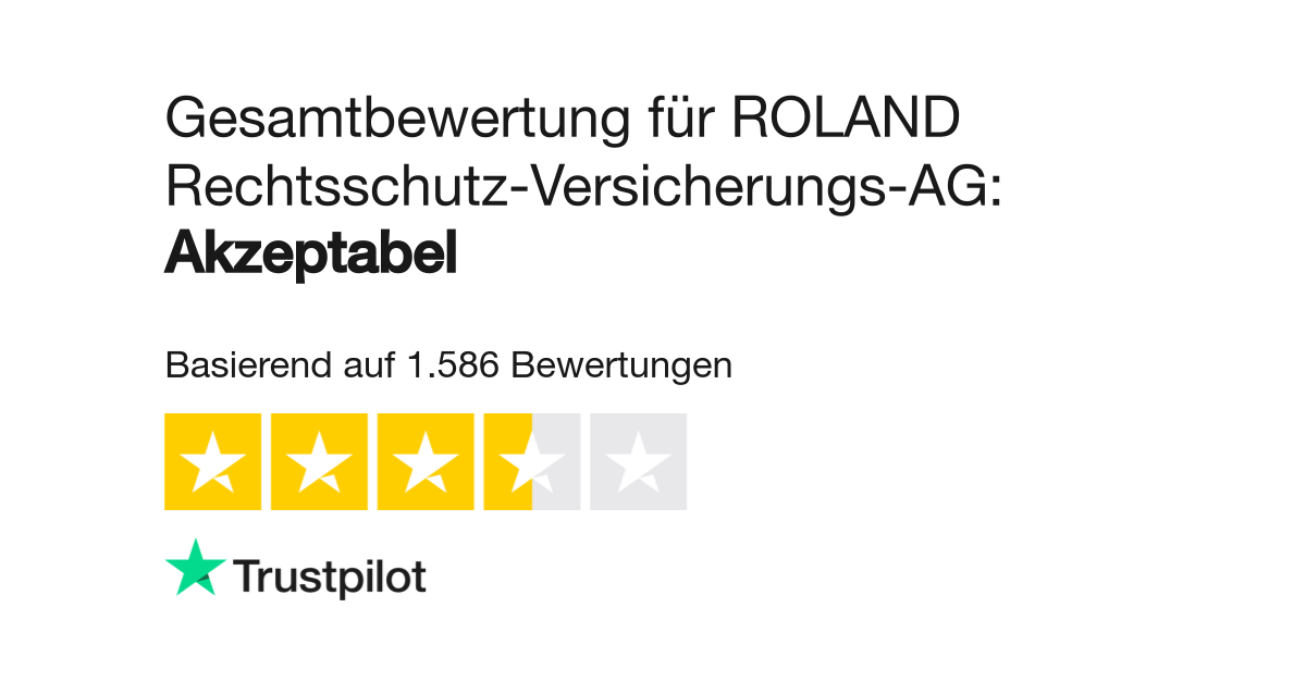Bewertungen zu ROLAND Rechtsschutz-Versicherungs-AG | Lesen Sie ...