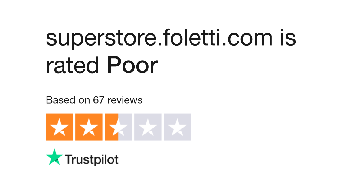 superstore.foletti.com Reviews  Read Customer Service Reviews of superstore .foletti.com