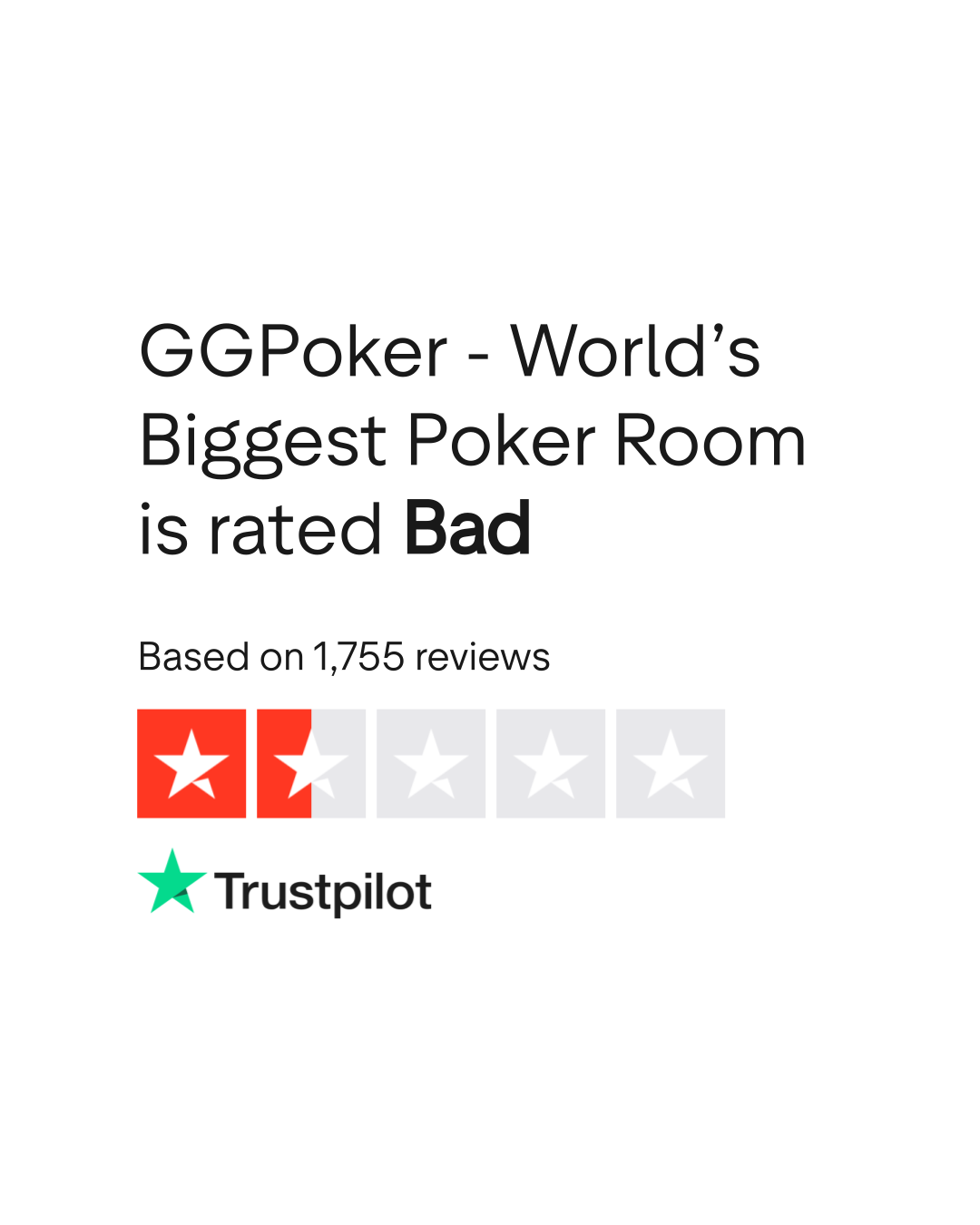 GGPoker - World’s Biggest Poker Room Reviews   Read Customer Service Reviews of ggpoker.com