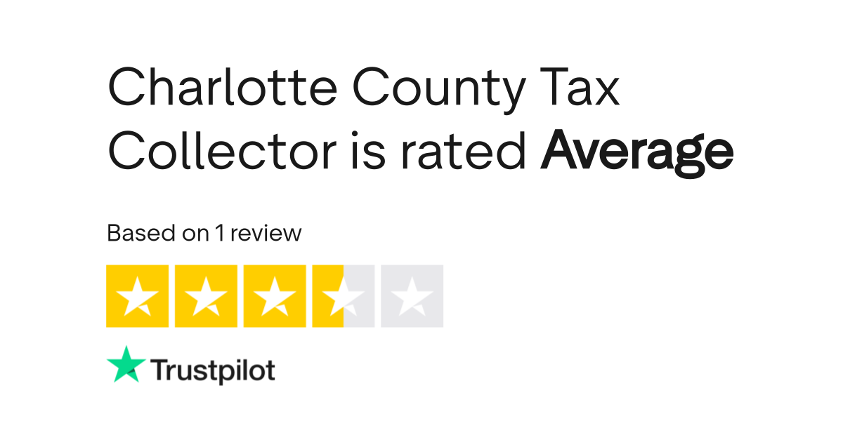 Charlotte County Tax Collector Reviews Read Customer Service Reviews of taxcollector