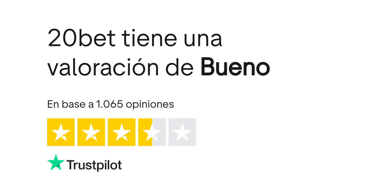 20Bet Trustpilot értékelés
