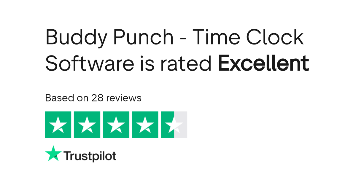 Buddy Punch Time Clock Software Reviews Read Customer Service