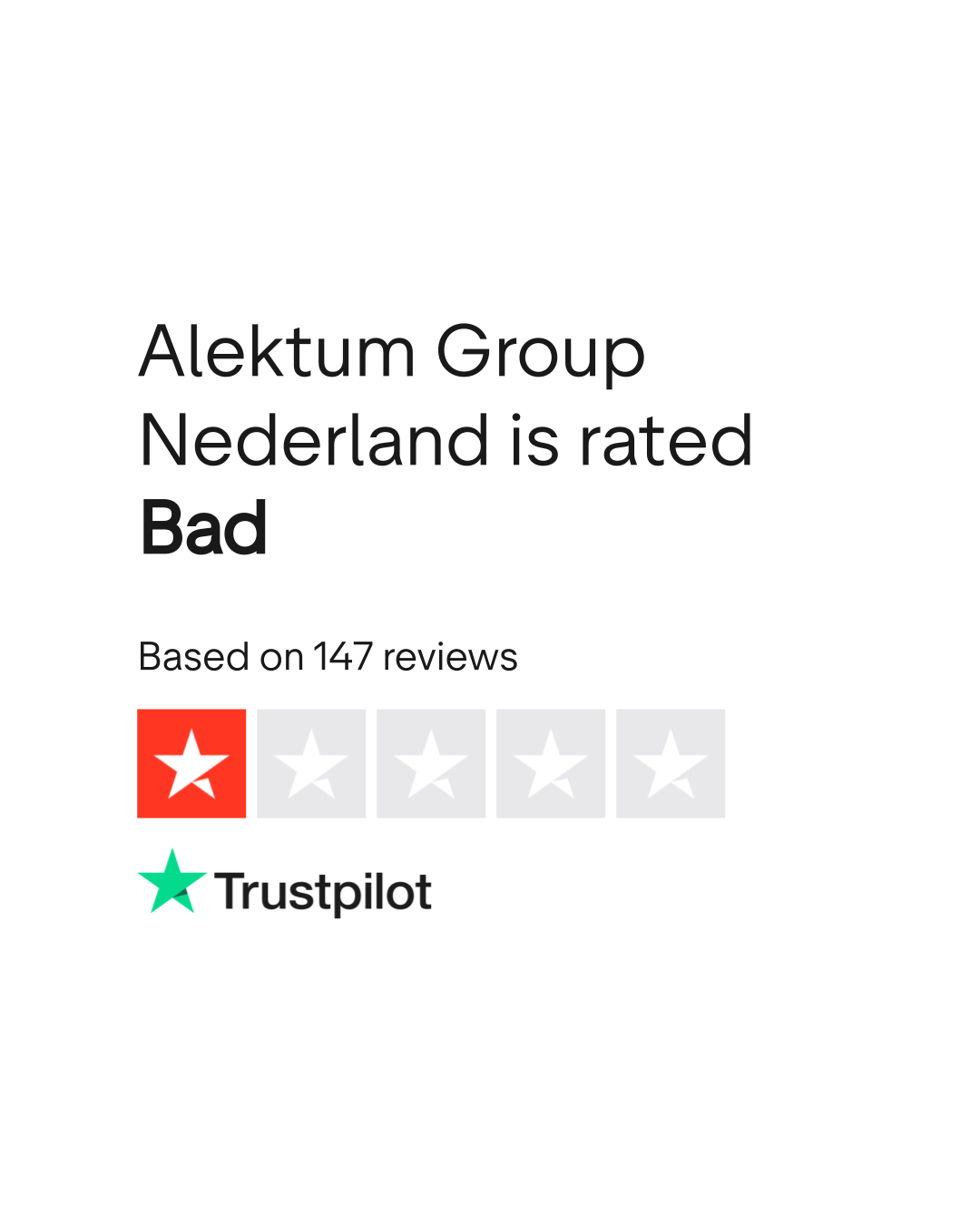 Alektum Group Nederland Reviews Read Customer Service Reviews of