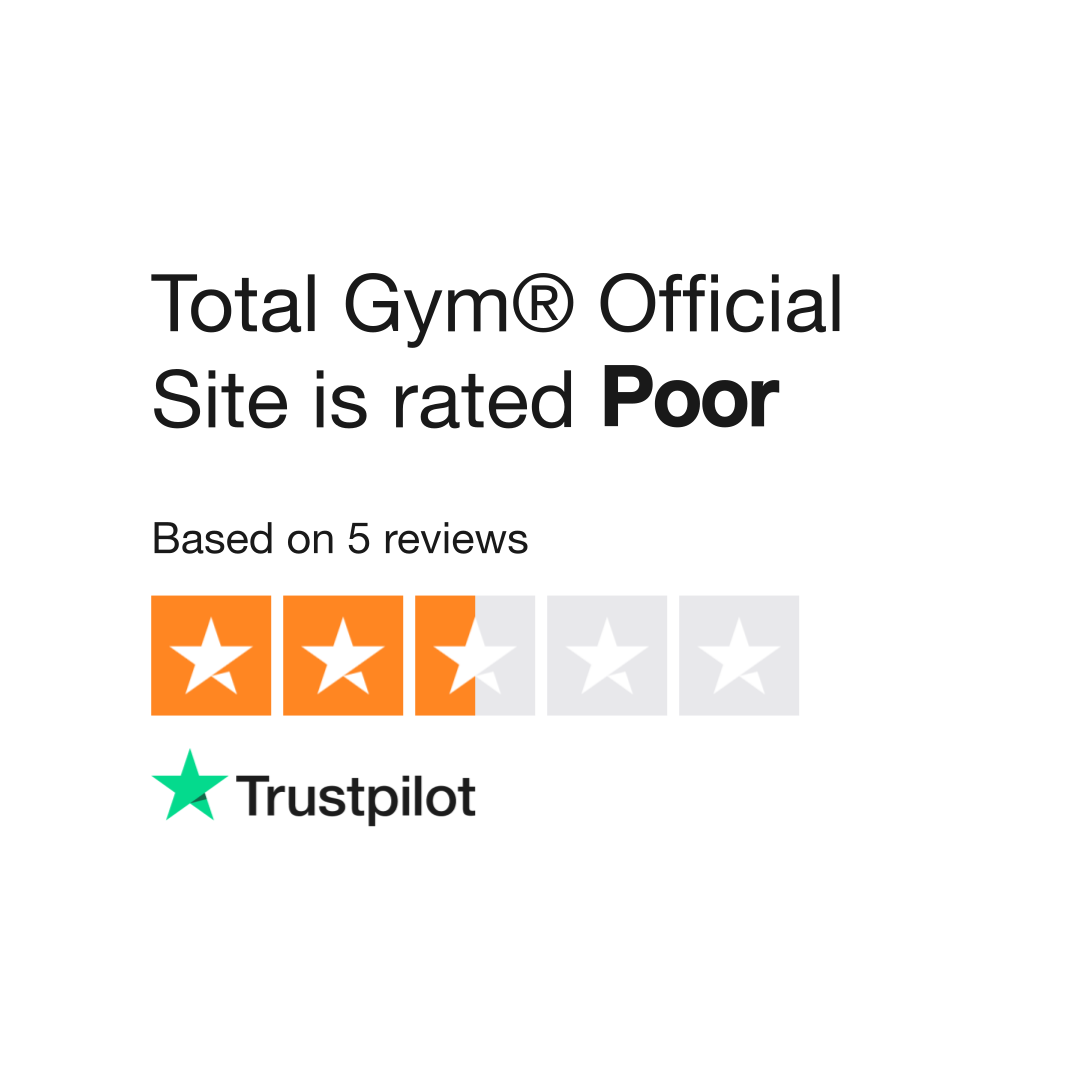 Total gym ratings sale