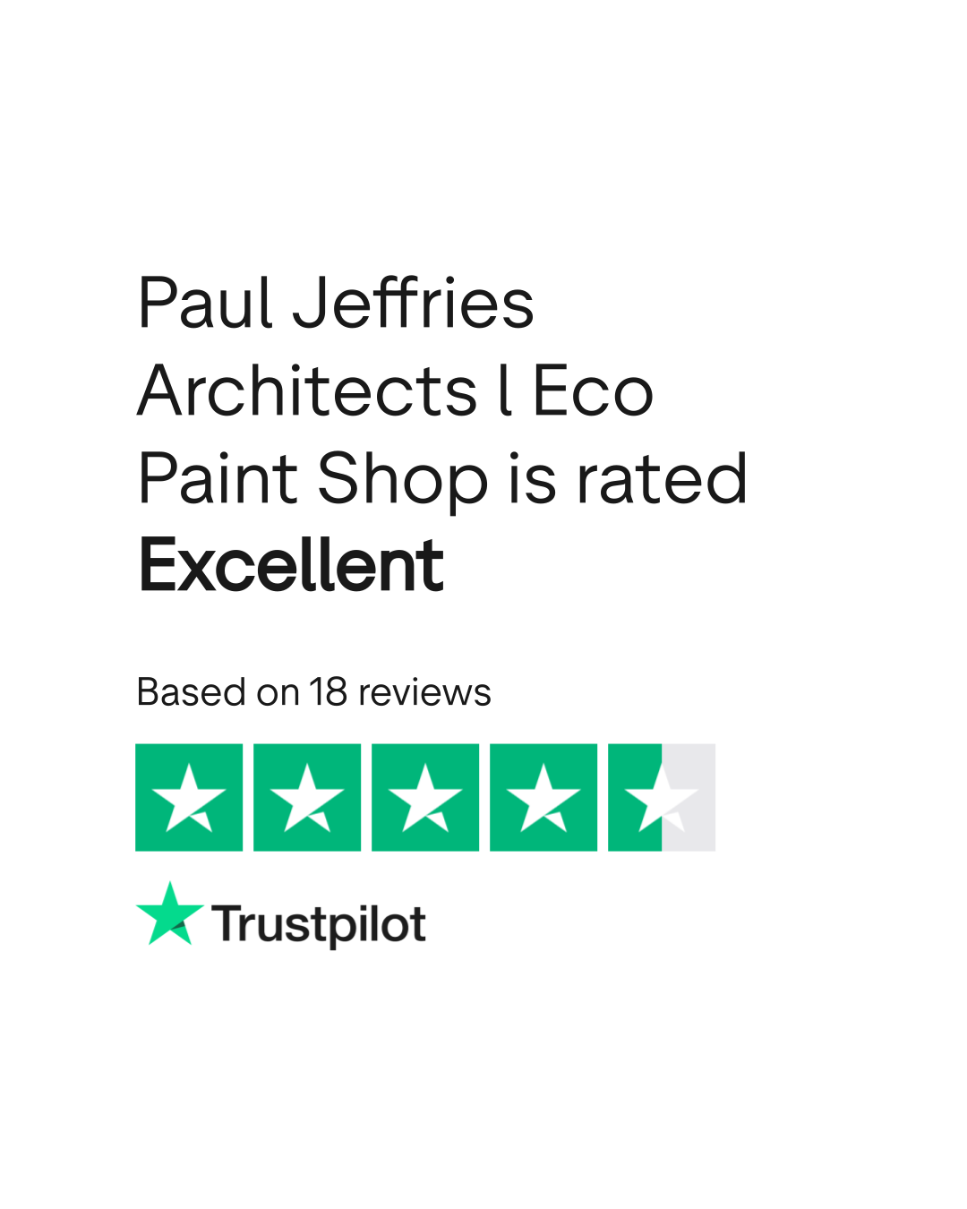 Paul Jeffries Architects l Eco Paint Shop Reviews Read Customer Service Reviews of