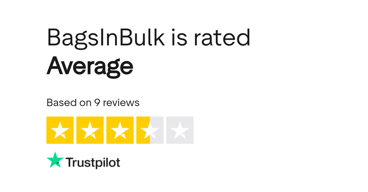 BagsInBulk Reviews Read Customer Service Reviews of