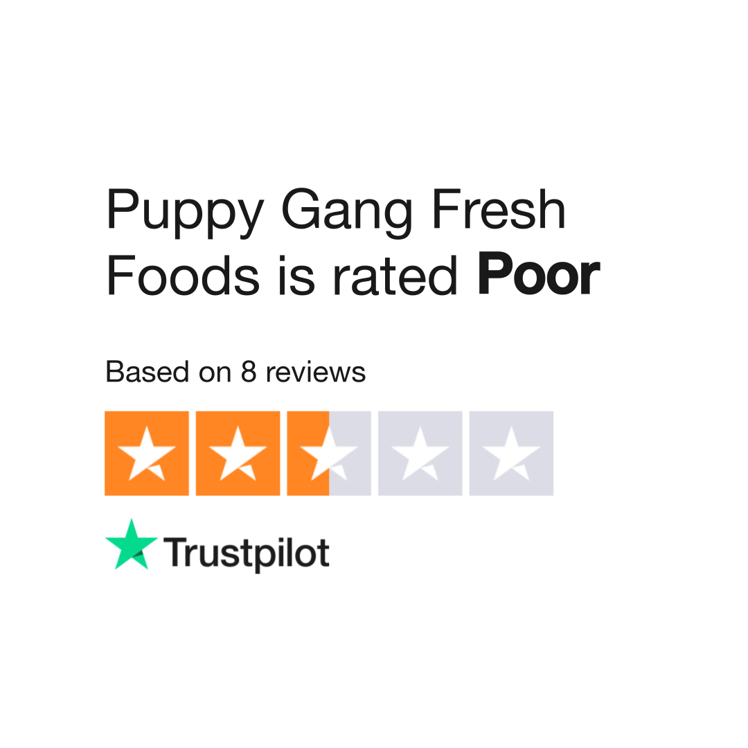 Puppy Gang Fresh Foods Reviews Read Customer Service Reviews of puppygangfreshfoods