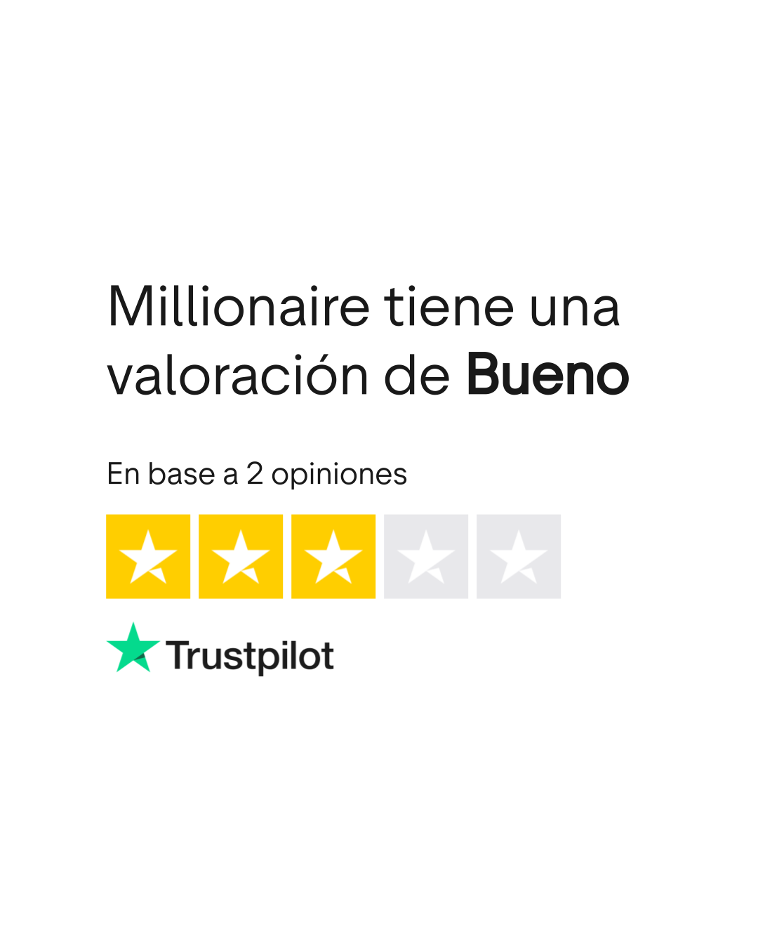 Opiniones sobre Millionaire | Lee las opiniones sobre el servicio de  millionairebrandofficial.com