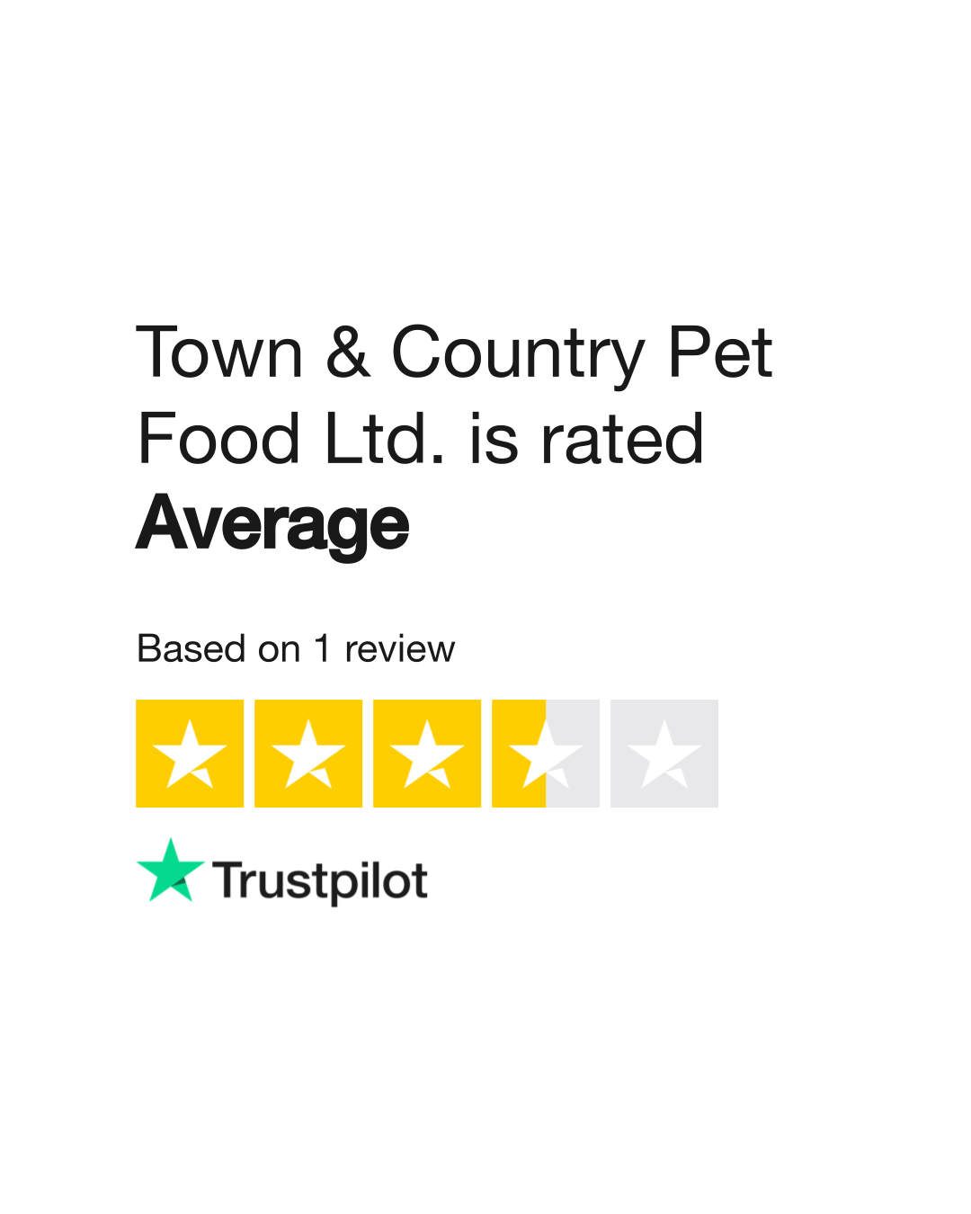 Town and country petfoods ltd top