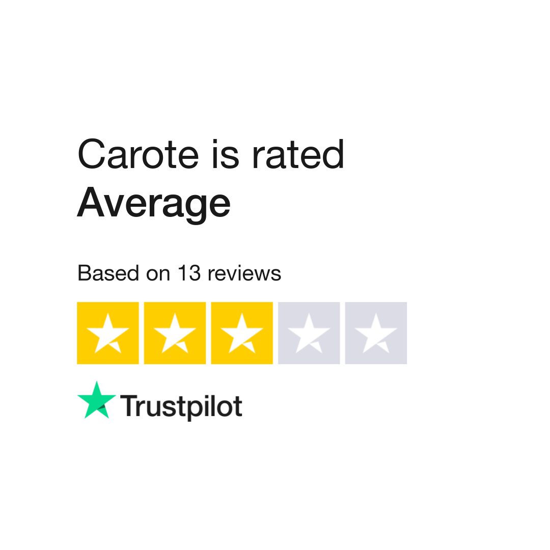 Carote Reviews  Read Customer Service Reviews of mycarote.com