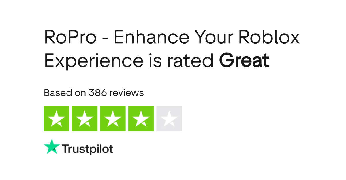 RoPro - Enhance Your Roblox Experience Reviews, Read Customer Service  Reviews of ropro.io