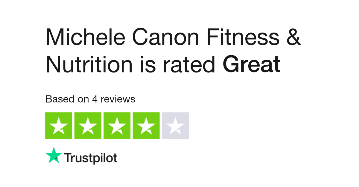 Michele Canon Fitness Nutrition Reviews Read Customer Service