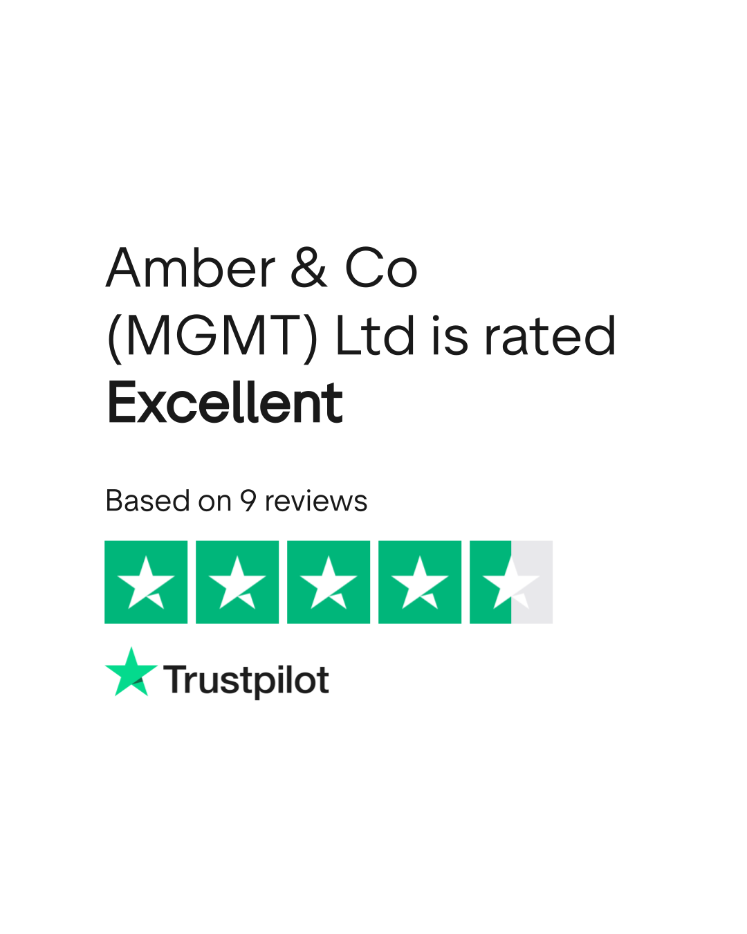 Amber & Co (MGMT) Ltd Reviews | Read Customer Service Reviews of  amberandco.co.uk