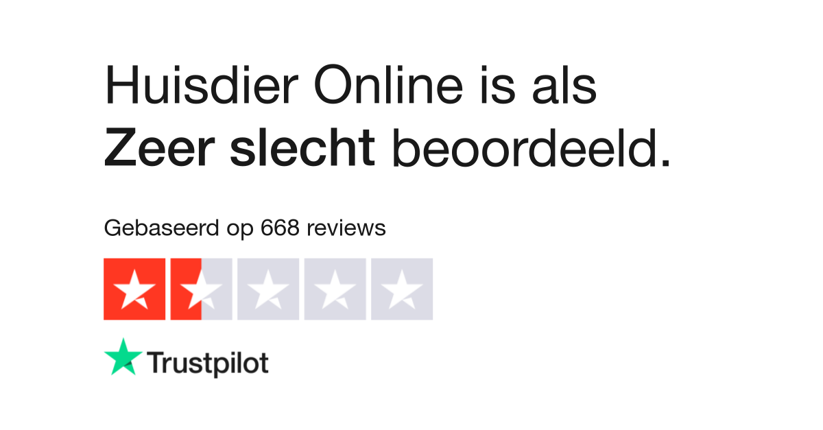compressie Lijm Oneindigheid Huisdier Online reviews| Bekijk consumentenreviews over huisdier-online.nl