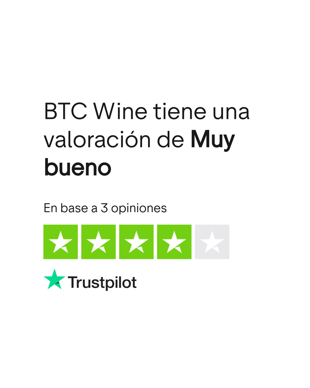 Opiniones sobre BTC Wine | Lee las opiniones sobre el servicio de btc -wine.com