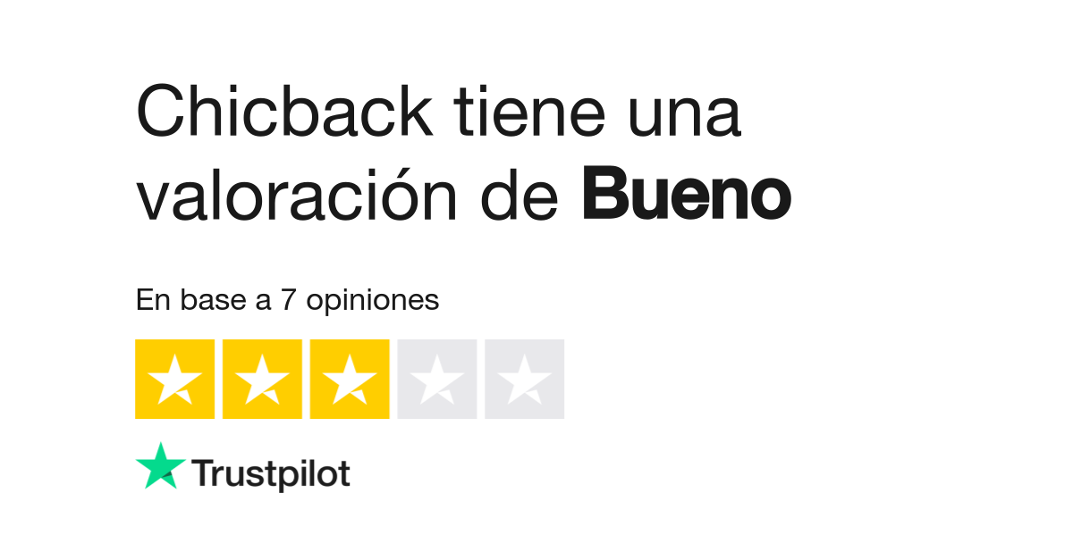 Chicback opiniones shop