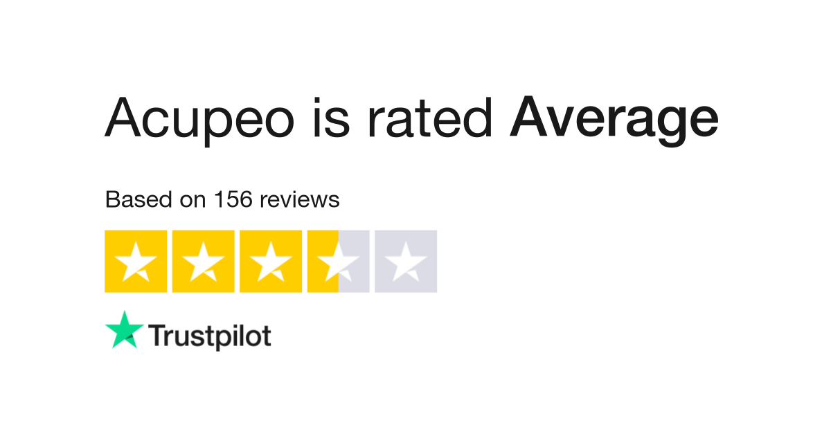 Acupeo Reviews  Read Customer Service Reviews of acupeo.london