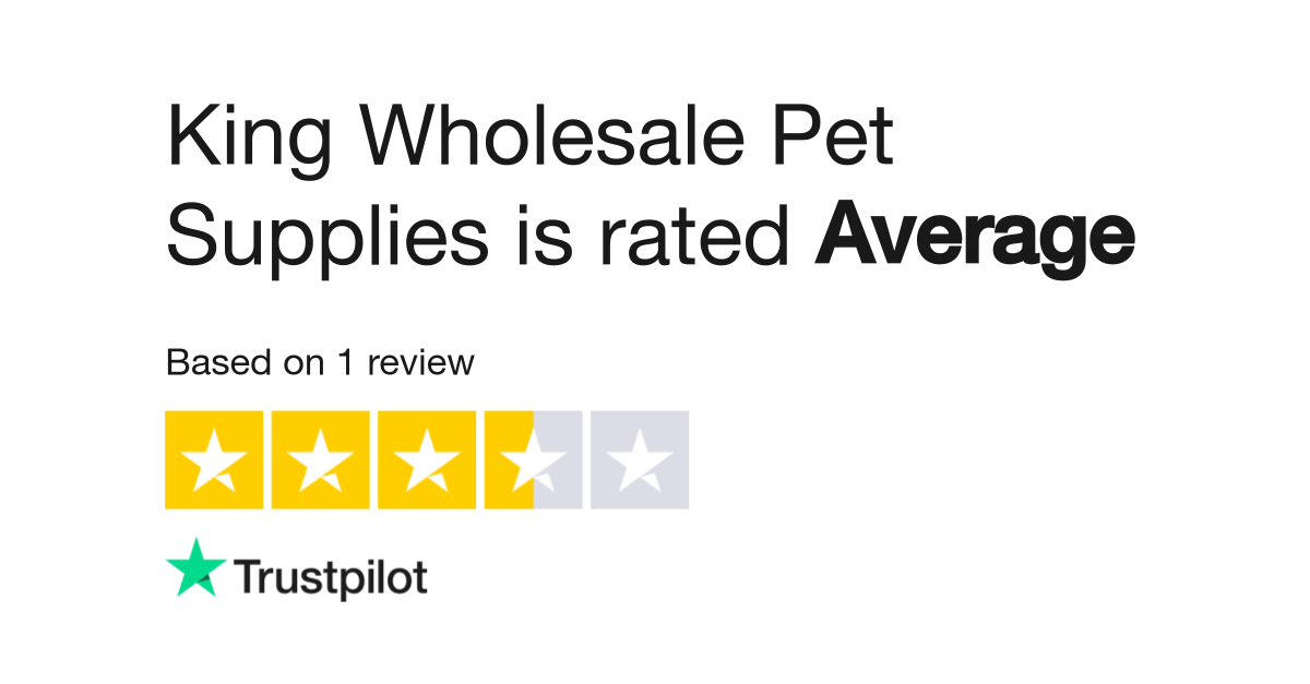 King wholesale pet store supplies