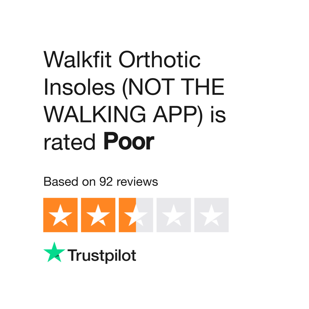 Walkfit on sale orthotics reviews