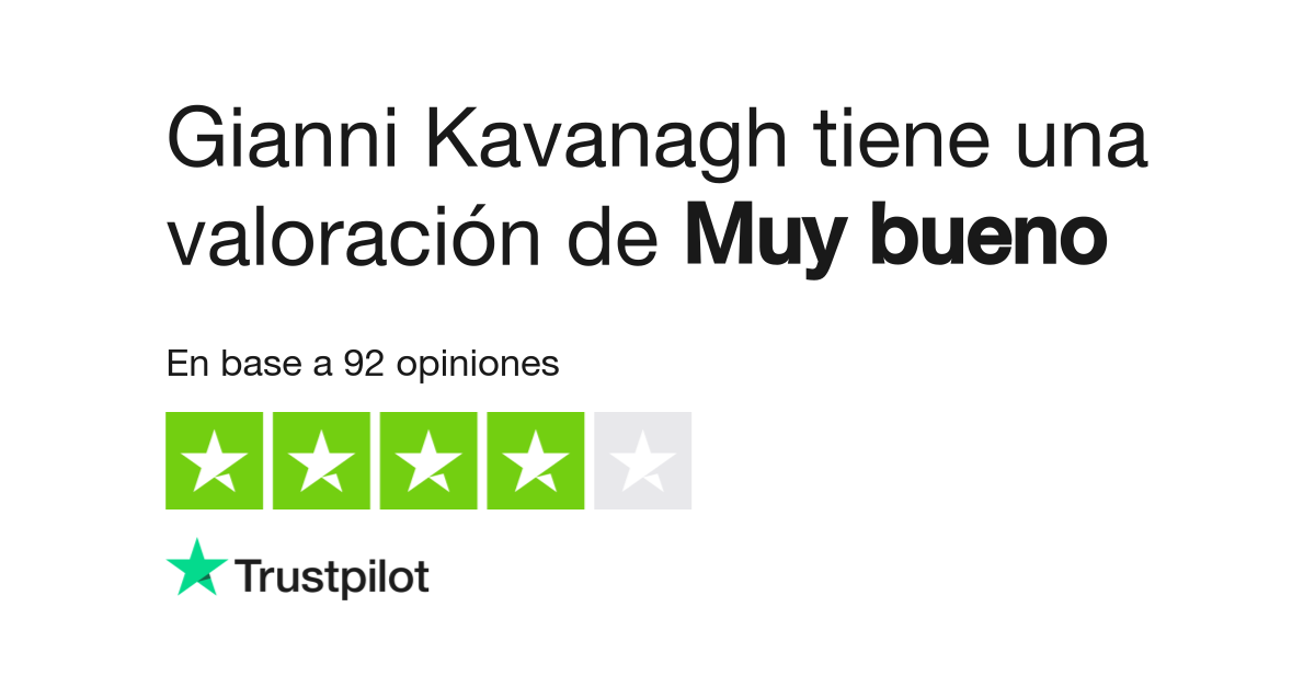 Gianni kavanagh opiniones clearance