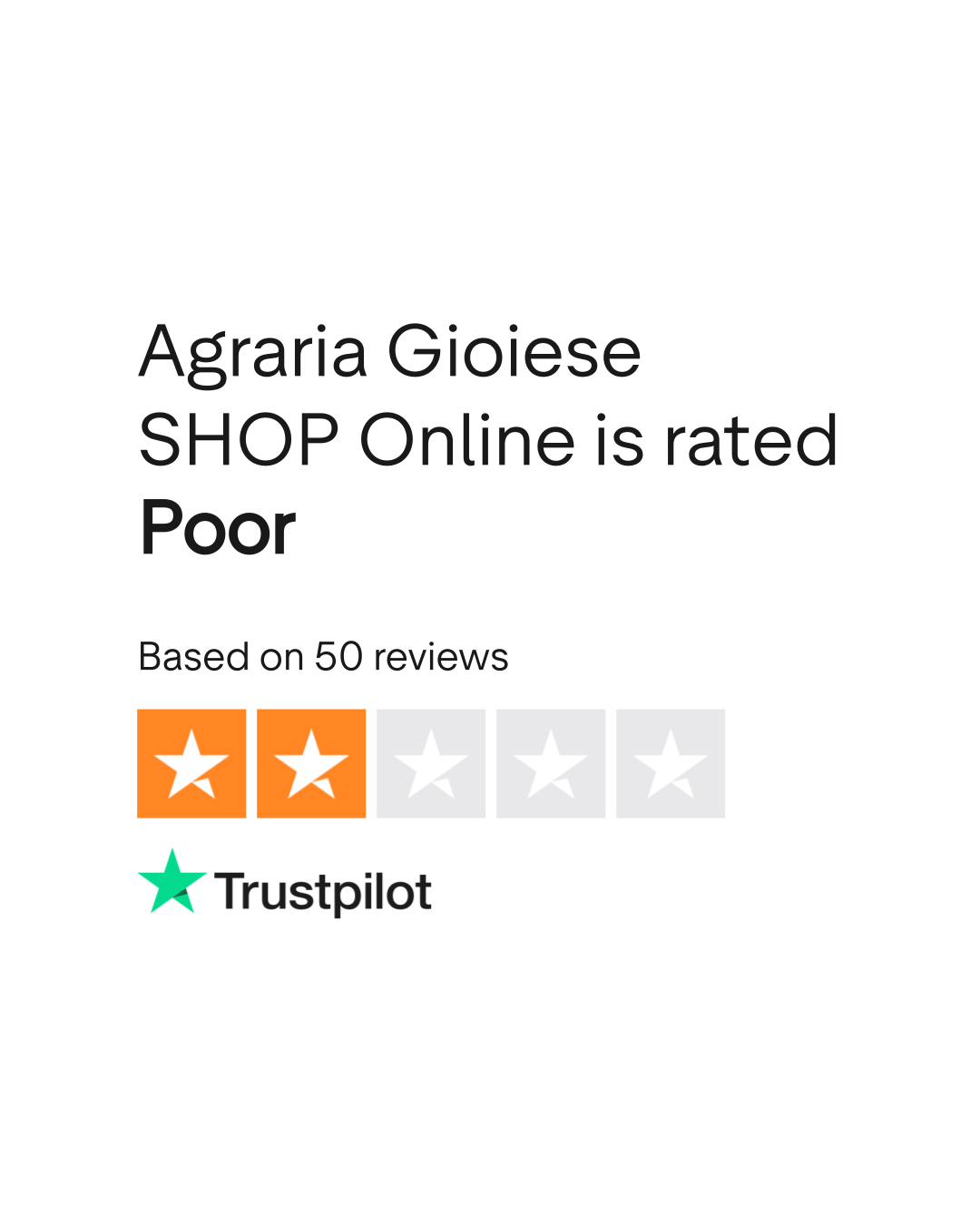 Agraria Gioiese SHOP Online Reviews Read Customer Service Reviews of
