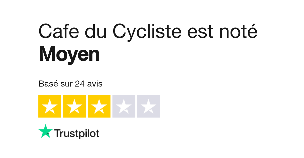 Café du cycliste avis hot sale