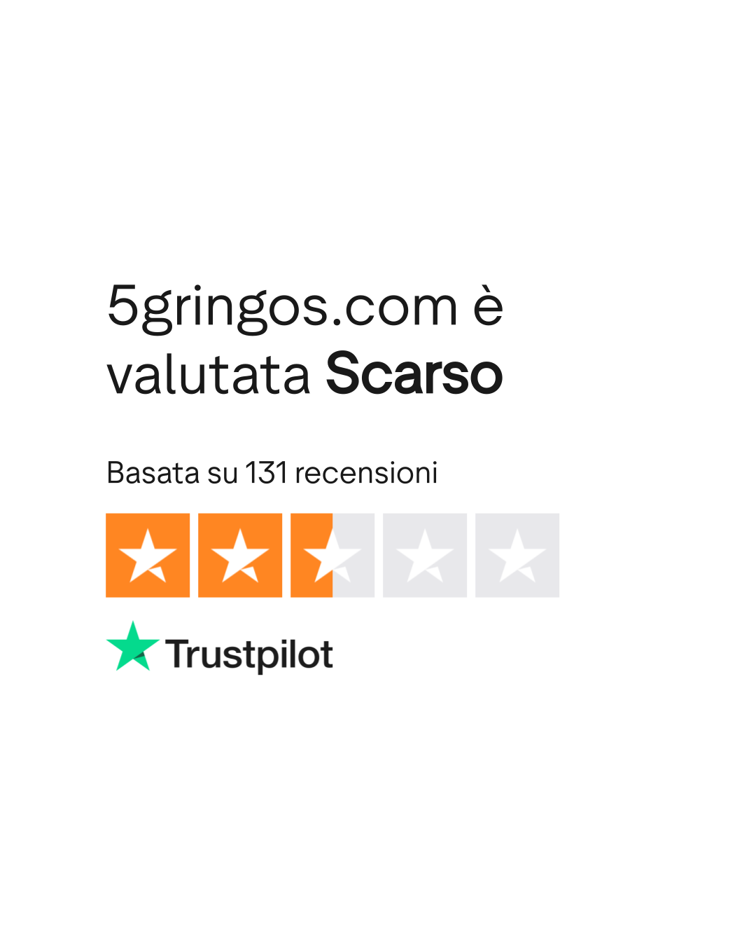 Trustpilot-Bewertung
