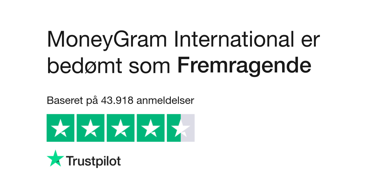 Anmeldelser af MoneyGram International L s kundernes anmeldelser